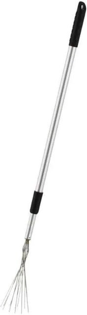Galaflor Laubstecher mit Teleskopstiel aus Aluminium in Silber, Höhe: 121 cm - Bild 1