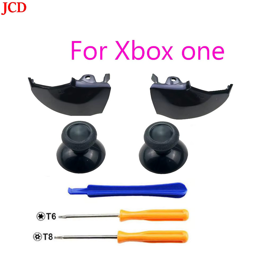 JCD Ersatz RB LB Trigger Tasten für Xbox One, Xbox Series X und Xbox Series S sowie Xbox Elite Controller in Schwarz - Bild 3