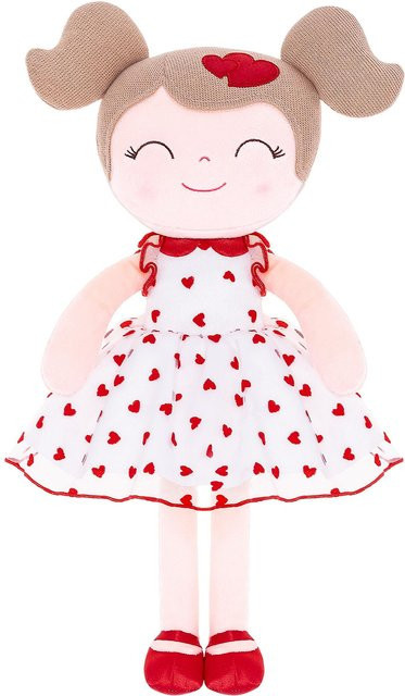 Kidsly Plüsch-Babypuppe Frühlingsmädchen, Rot, ab 0 Jahren - Bild 1
