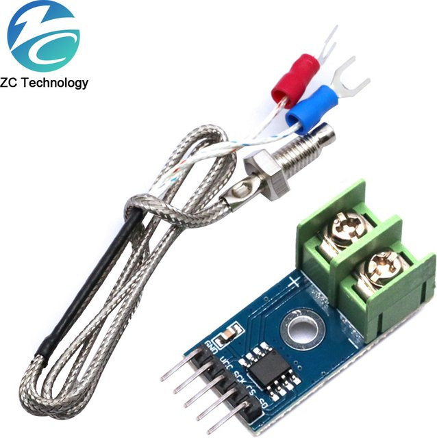 MAX6675 Modul mit K-Typ Thermoelement zur Temperaturmessung für Arduino - Bild 1