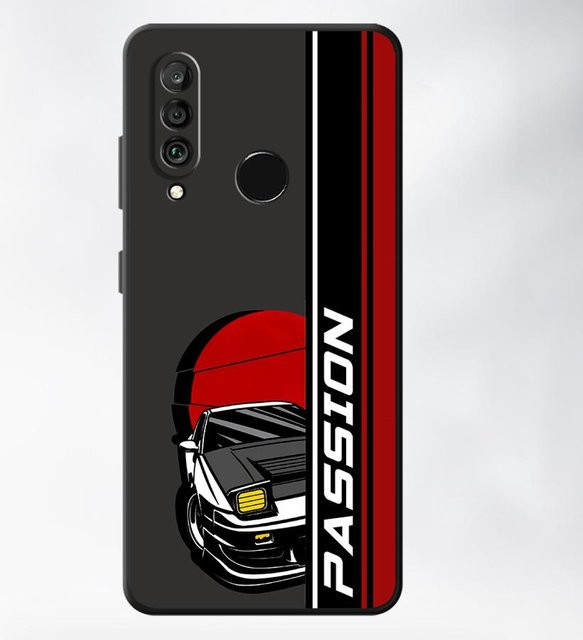 Funda Handyhülle Case für Huawei P20 P30 P40 Lite P20 Pro P Smart 2019 in Schwarz mit Sport- und Auto-Funktion - Bild 1