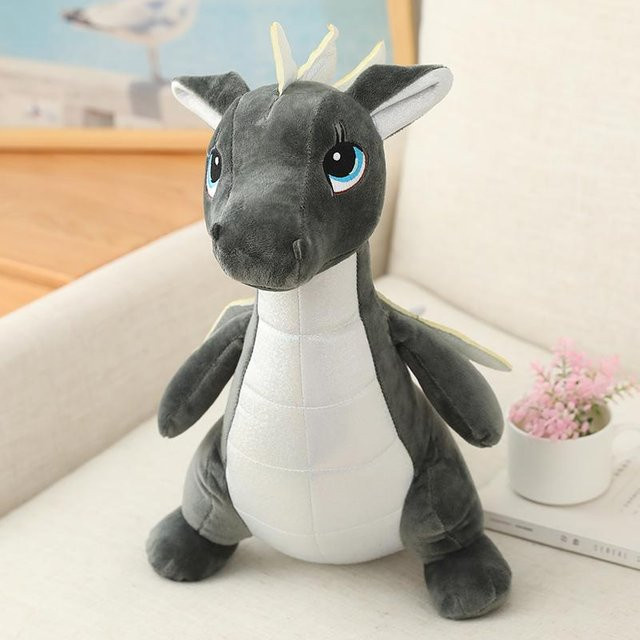 Yiran toy Kawaii Dinosaurier Plüschtier, 40cm, Plüschkissen - Bild 1