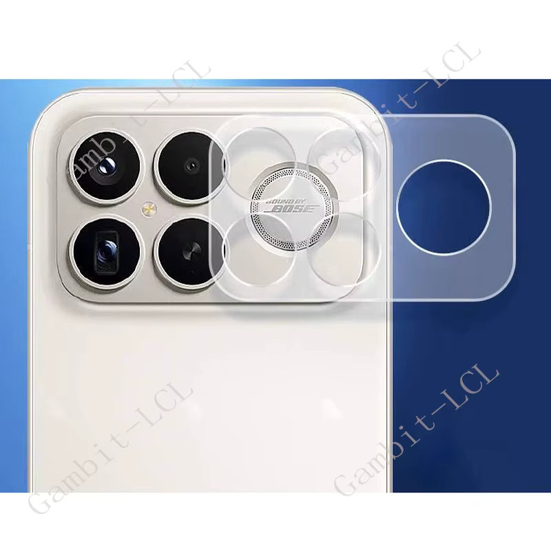 Xiaomi Kamera Objektiv Schutz Set aus gehärtetem Glas für POCO F8 Ultra, POCO F8 und Redmi K90 Pro Max, transparent - Bild 2