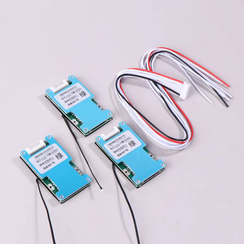 ESHYLALA BMS Lithium-Batterie Ladeschutzplatine 7S 24V für Li-Ion 18650 mit Temperaturausgleich für E-Bike und E-Scooter - Bild 3