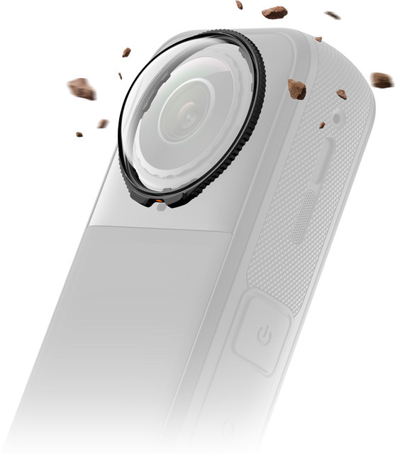INSTA360 X5 Premium-Linsenschutz transparent - Bild 1