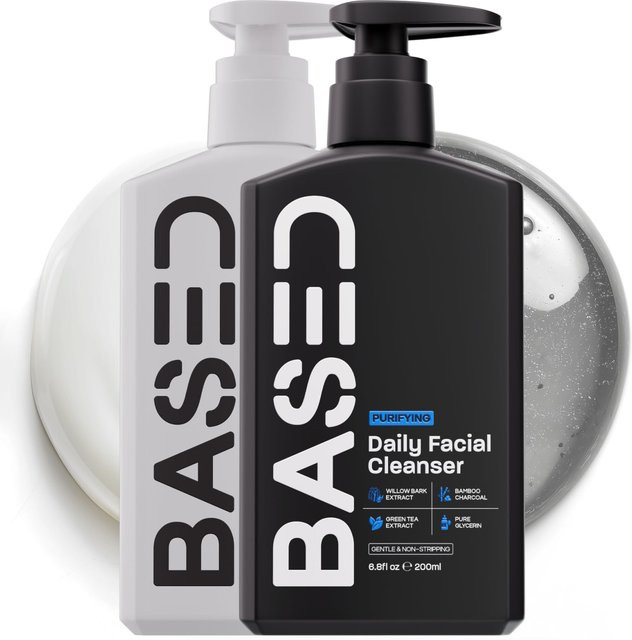 Based 2-in-1 Hautpflege Set, Waschgel und Feuchtigkeitscreme, Aloe Vera, Panthenol, Unisex - Bild 1