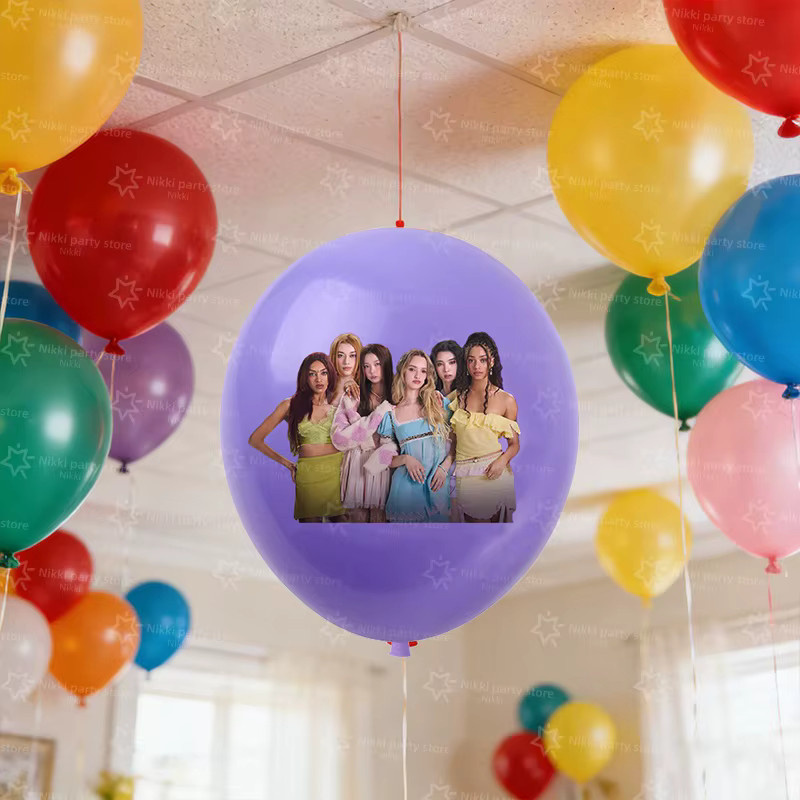Katseye Superstar Kpop Geburtstagsparty Dekoration aus Latex-Ballons, Durchmesser: 30,48 cm - Bild 3