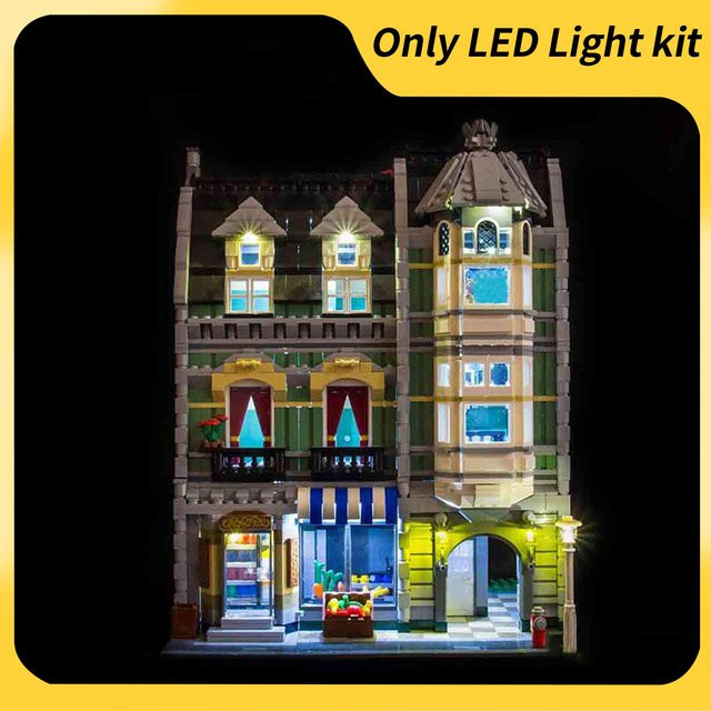 LYBMTWF LED-Beleuchtungsset, kompatibel mit Lego 10185 Green Grocer House - Bild 1