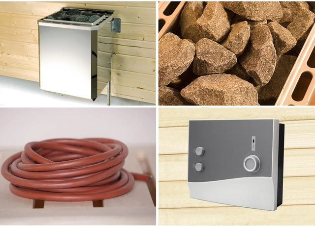 Weka Technikpaket 2 Saunaofen mit externer Steuerung für Kuopio, Naantali und Farsund, 9 kW, silberfarben - Bild 2