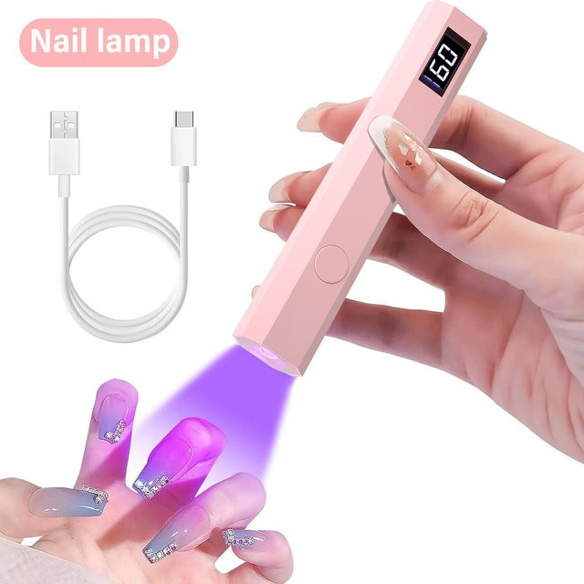 YIKOOLIN UV-LED-Nageltrockner, wiederaufladbar, USB - Bild 1