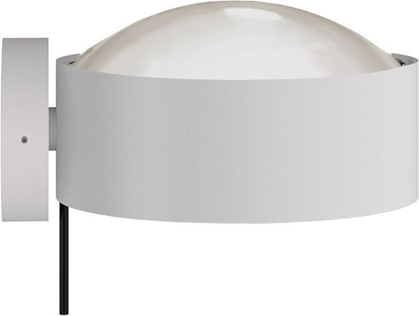 Top Light Puk! 160 Wall Avantgarde LED-Wandleuchte in Weiß Matt mit Glaslinse und warmweißem Licht (2700K) - Bild 1