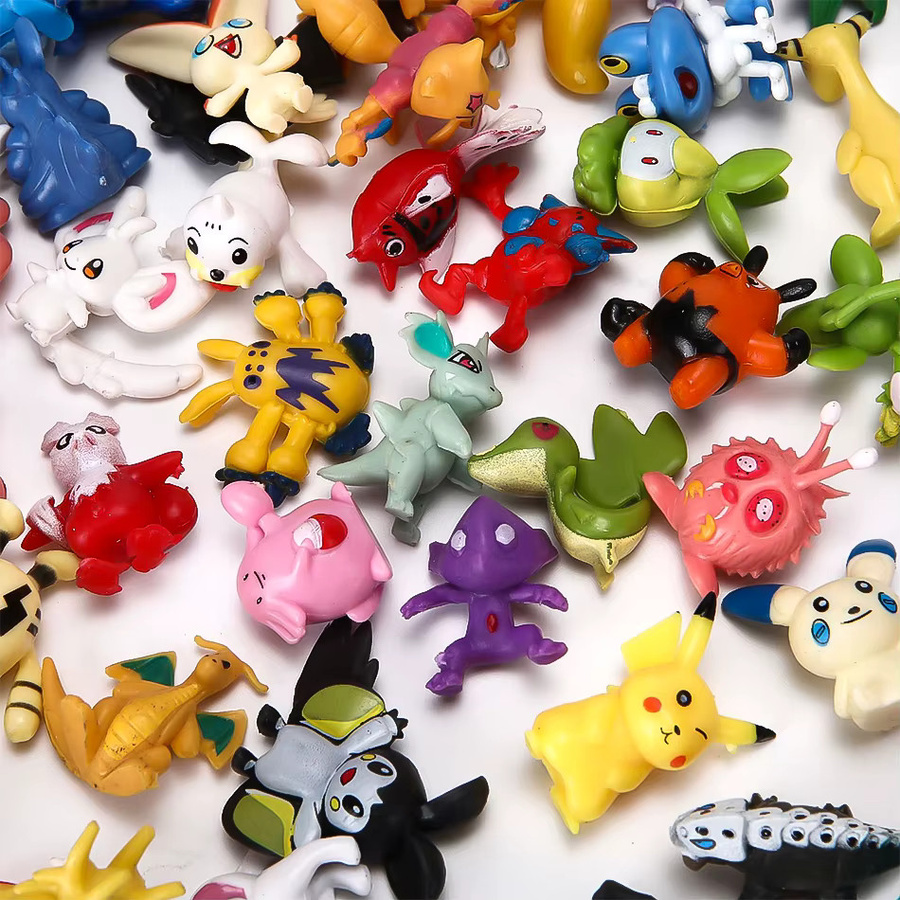 Bandai Pokémon Mini Figuren, 144-teiliges Set, Bunt / Mehrfarbig - Bild 4