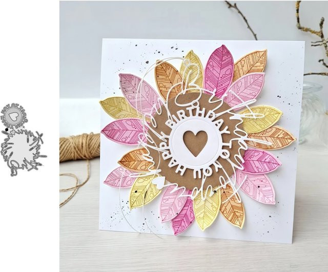 Metall-Stanzformen für DIY Scrapbooking und Kartenherstellung mit Geburtstag-Motiven zur Prägung und Dekoration - Bild 1