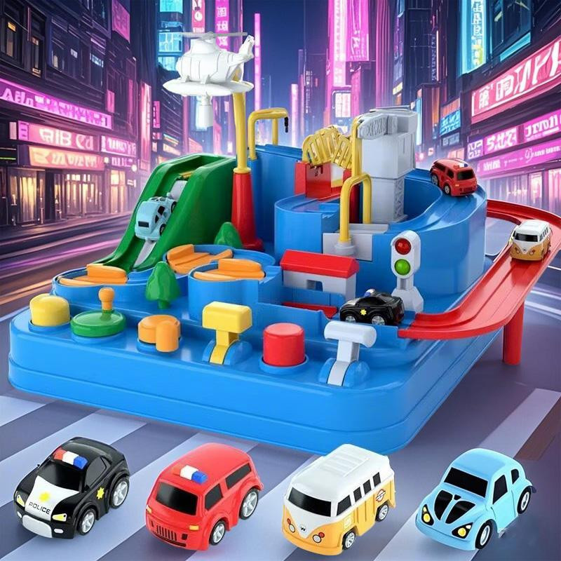 MHXIANGQIANJIN Rennschienenauto Weltraumrakete und Tiere Spielzeug 6-12 Jahre - Bild 2