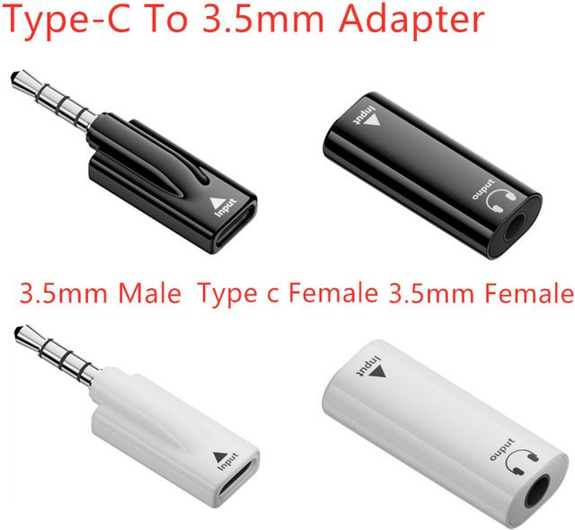 BEYONDSKY Audio Adapter USB Type-C auf 3,5mm Klinke in Weiß - Bild 1