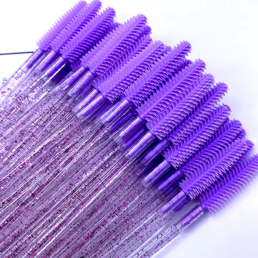 ZANSE Wimpern Pinsel und Augenbrauen Applikatoren, 50 Stück, Unisex - Bild 3