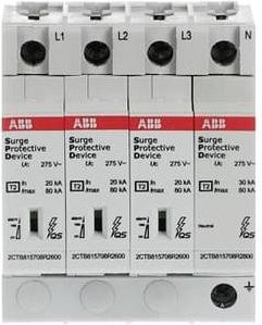 ABB 2CTB815708R2000 OVR T2 3N 80-275S Überspannungs-Schutzeinrichtung 20 kA in Weiß - Bild 1