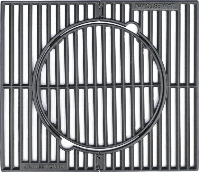 Jamestown Modularer Grillrost aus Gusseisen für Gasgrill Xander in Schwarz - Bild 1