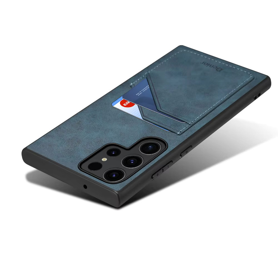 Samsung Brieftaschenhülle aus PU-Leder mit Kartenfächern und stoßfestem Schutz für S25 Ultra, S25+, S24 FE und A16 - Bild 3