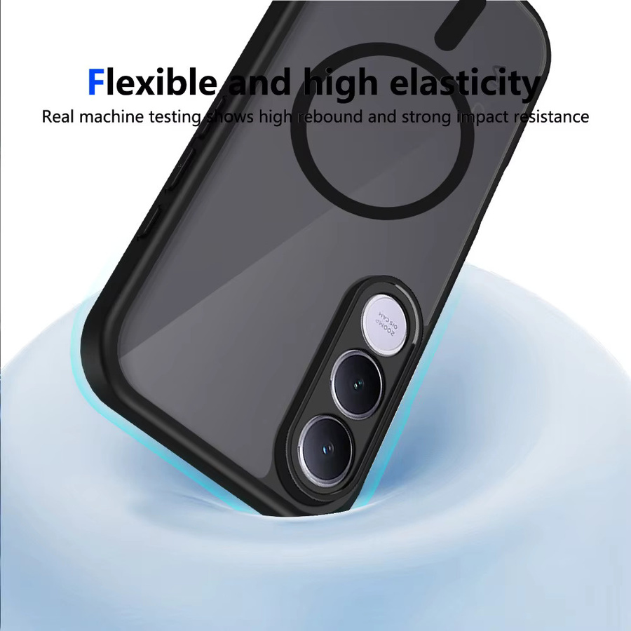 RYWILL Matte Handyhülle mit magnetischer drahtloser Ladefunktion für Vivo V70 Elite V70 FE X300 FE X200 FE S30 Pro Mini S50 - Bild 3