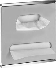 Keuco Modul Waschtisch Plan Integral 3, verchromt und weiß lackiert, B/T/H: 32,6 x 32,5 x 12,5 cm - Bild 1