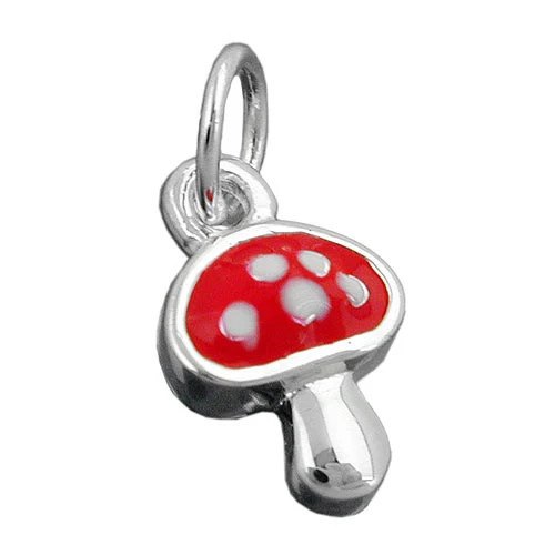 SIGO Anhänger Fliegenpilz, 925 Silber, Unisex - Bild 1