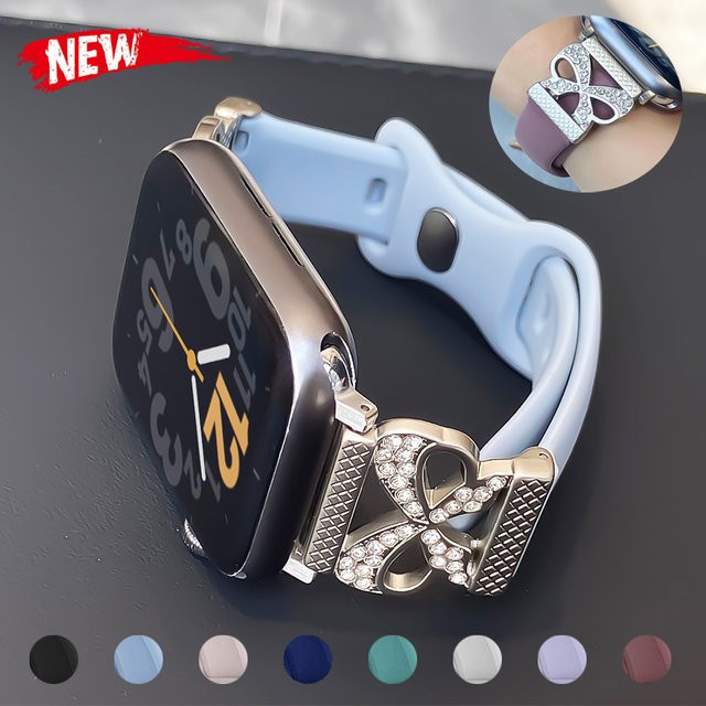 CAOWTAN Uhrenarmband Metall, Silikon, Unisex - Bild 1