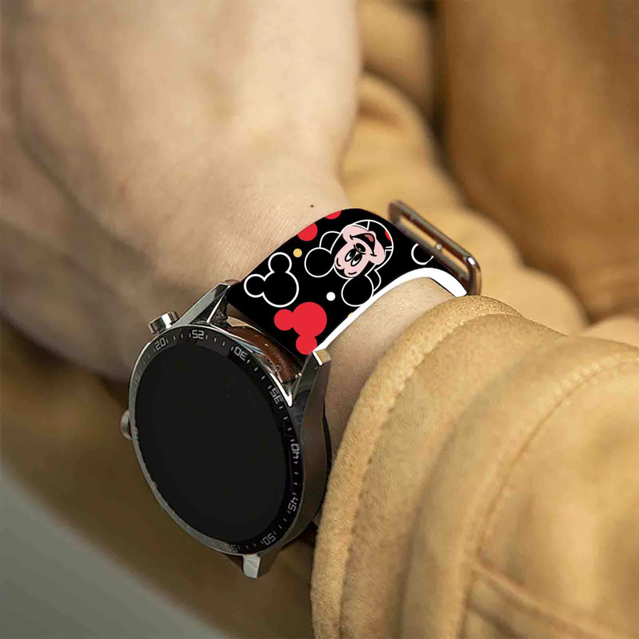 Potdemiel Uhrenarmband, Silikon, Disney-Serie, Multicolor, Unisex - Bild 2