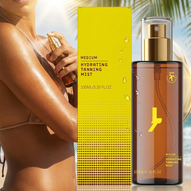 eelhoe Selbstbräunungs-Spray, 100 ml, Unisex, mit DHA - Bild 1
