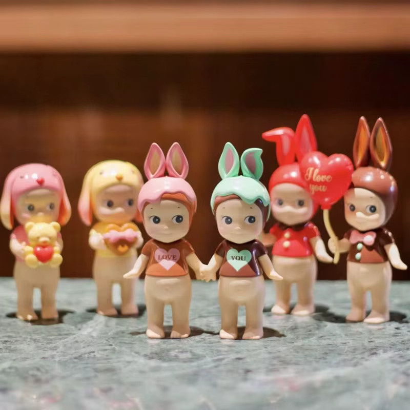 Bandai Das Geschenk der Liebe, Cartoon-Puppe, Mini-Mystery-Box, Anime-Figur - Bild 6