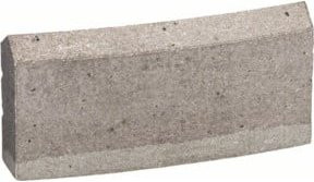 Bosch Diamantbohrkronen Segmente Best for Concrete in Grau 12 162 mm 1 1/4" UNC - Bild 1