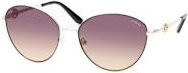 Guess GU 00284 Sonnenbrille Cat Eye, Metall, Damen, Black Grey Purple - Bild 1