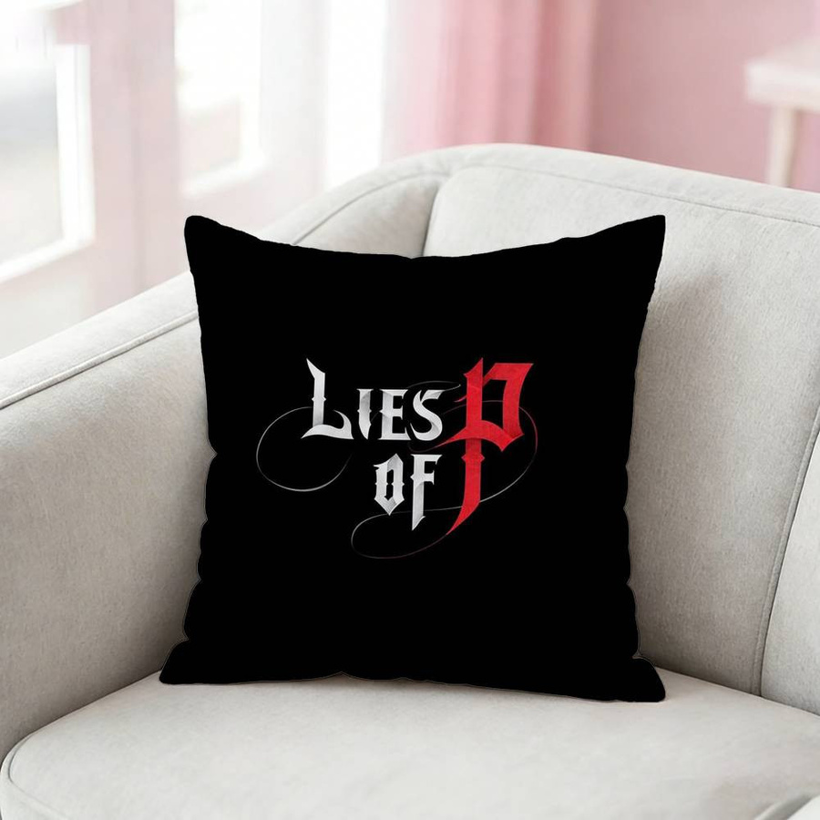Lies Of P Kissenbezug aus Peach Skin für Auto oder Sofa, 1 Stück, B/B/H: 18 x 18 x 18 cm - Bild 1