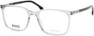 BOSS BOSS 1833 Korrektionsbrille, Quadratisch, Vollrand, Herren, grau transparent - Bild 1