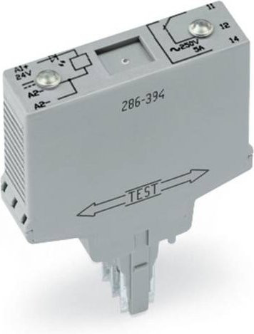 WAGO Steckrelais 286-394/004-000 24 V/DC 1 Wechsler Grau - Bild 1