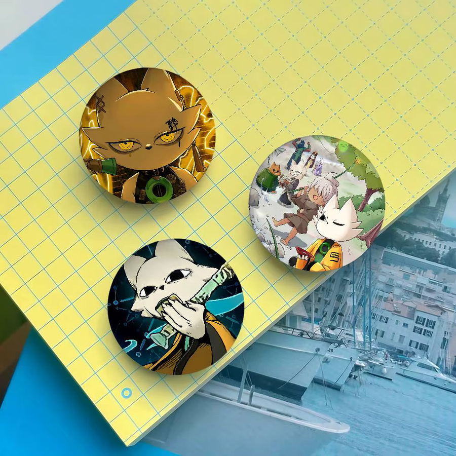 KAYOU Brosche, rund, Ornament-Pin - Bild 4