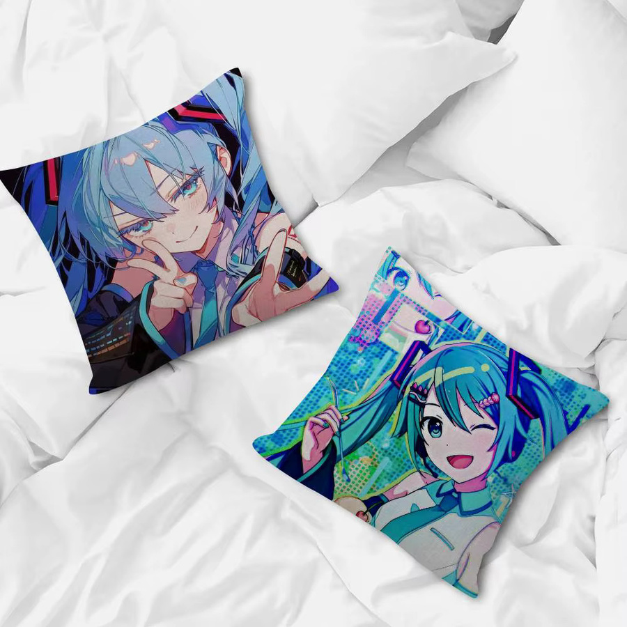 Beast Kingdom Kissenbezug Anime Hatsune Miku Multicolour B/H: 45 x 45 cm - Bild 2