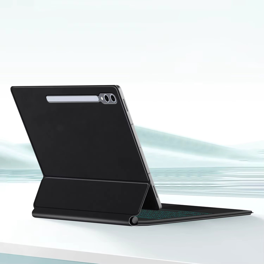 AJIUYU Touchpad Magic Keyboard Folio für Samsung Galaxy Tab S10 Ultra 5G 14,6 Zoll (2024) in Schwarz mit QWERTZ-Layout - Bild 5