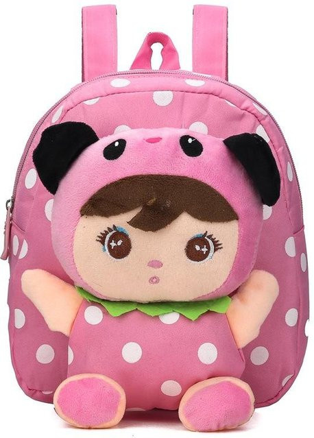 3D Cartoon Plüschtier Rucksack, Mädchen, Rosa / Pink, Tiere - Bild 1