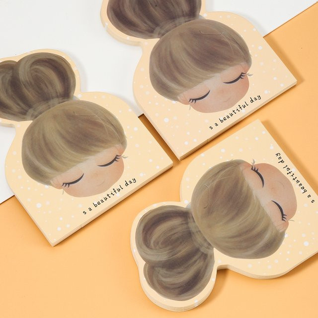 50 Stück MINGXUAN Display Verpackungskarten für Haar-Accessoires in Gelb aus Papier - Bild 1