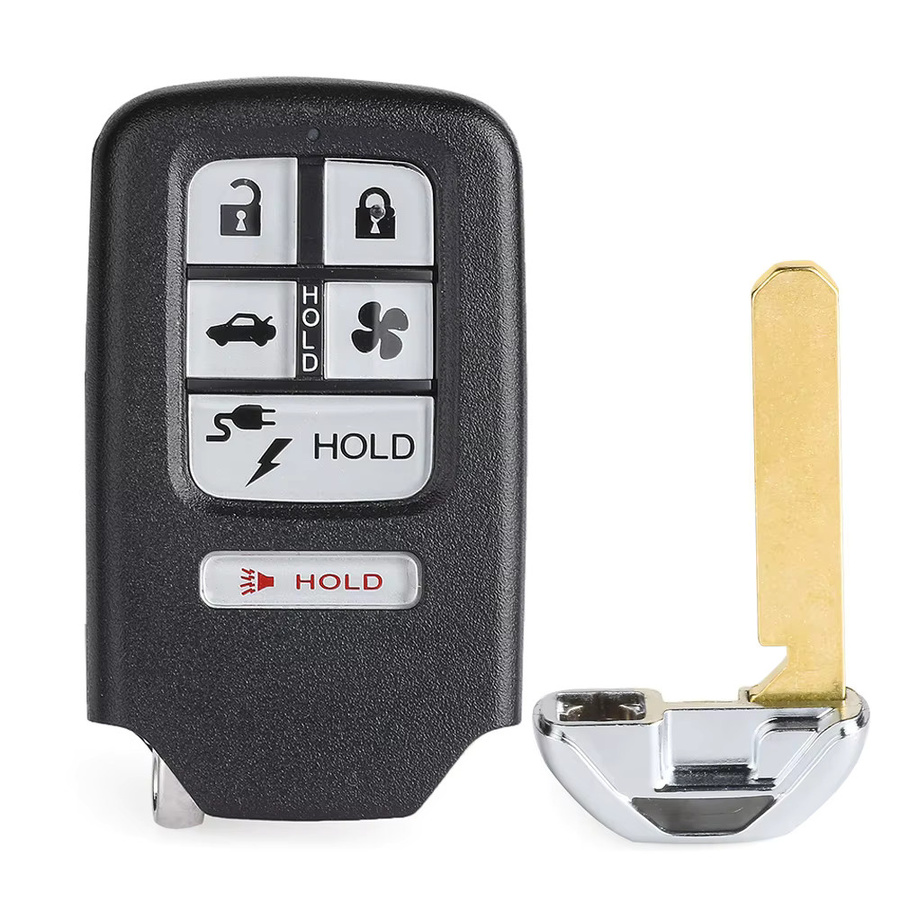 DIYKEY KR5V2X Smart Remote Auto Schlüsselanhänger für Honda Clarity 2018-2021, Farbe: Schwarz, 433 MHz, Teilenummer: 72147-TRW-A01, A2C98676600, 7812D-V2X - Bild 3