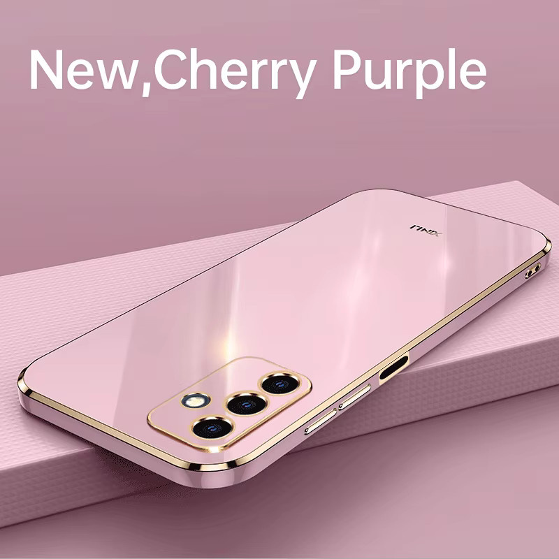 Luxuriöse 6D-Plating-Hülle für Samsung Galaxy A-Serie 5G/4G Softcover in Purple - Bild 2