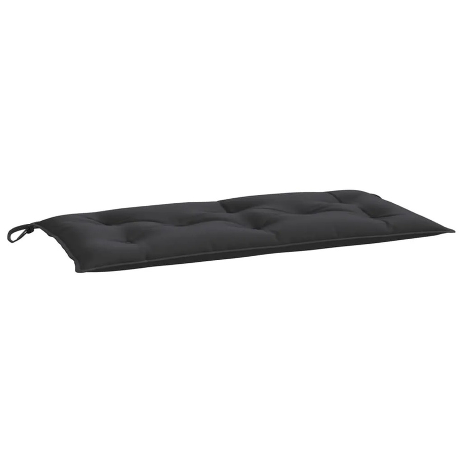 vidaXL Gartenbank-Auflage aus Oxford-Gewebe in Schwarz, B/T/H: 100 x 50 x 7 cm - Bild 2