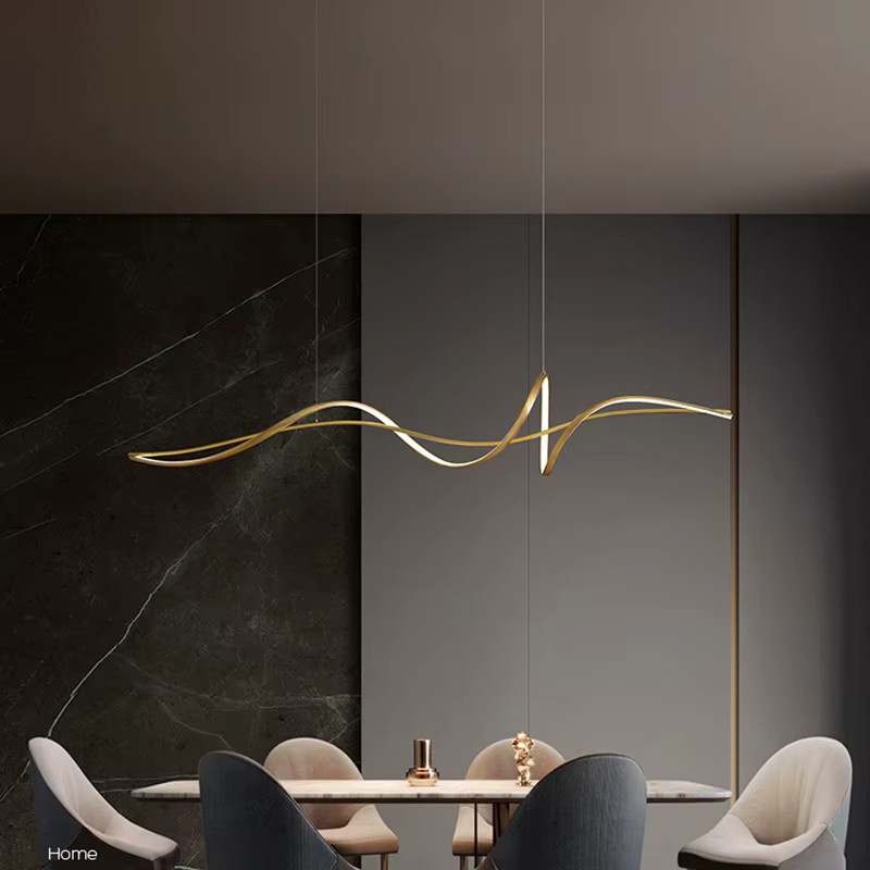 Moderne Pendelleuchte von Gbbmade in Schwarz aus Metall für Esszimmer und Wohnzimmer - Bild 3