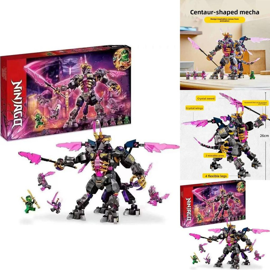 Ninjago Kristallpalast Baustein Modell - Bild 4