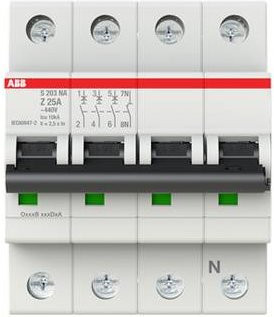 ABB S203-Z25NA Leitungsschutzschalter 25A 400V 2CDS253103R0518 - Bild 1