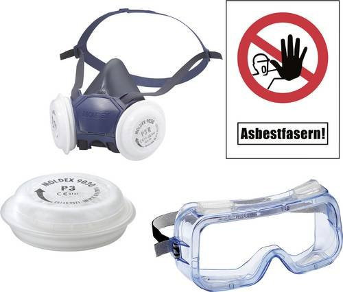Cimco Atemschutz Halbmasken-Set P3 in Blau - Bild 1
