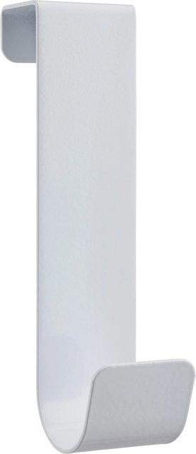 Based Haken Double aus Stahl in Weiß B/T/H: 14,5 x 3,0 x 2,0 cm - Bild 1