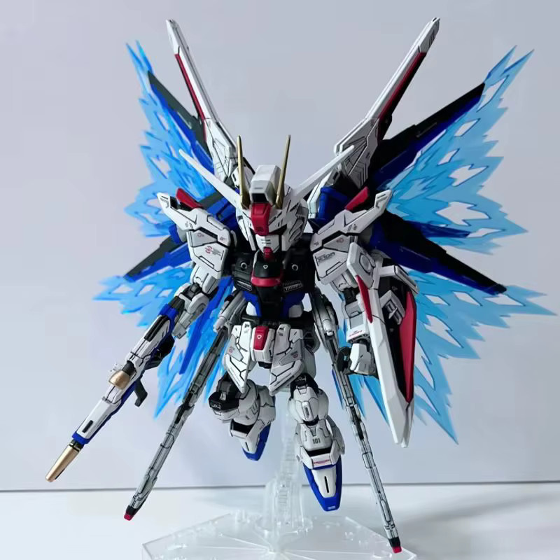 TAKARA TOMY MGSD ZGMF-X10A Freedom Modellbausatz Actionfiguren, mit Halterung und Aufkleber - Bild 2