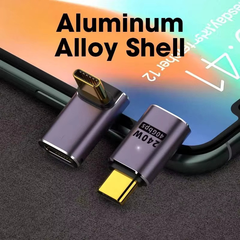 NNBILI USB-C-zu-USB-C-Adapter mit PD 240W und 40Gbps für 8K Video, kompatibel mit Thunderbolt 4 und Thunderbolt 3 sowie MacBook Pro und Air - Bild 3